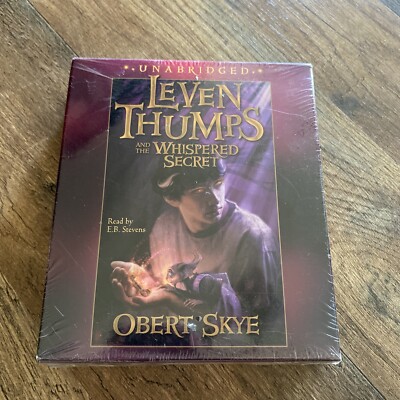 Leven Thumps And The Whispered Secret Unabridged Audiobook  10 CD Set Unopened