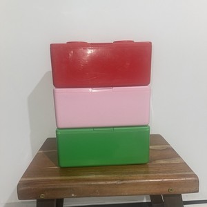 Vintage Chubby’s Stackable Baby Wipes Containers Set Of 3