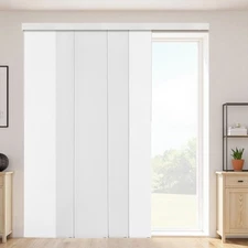 VEVOR Panel Track Blinds Extendable Track from 45.8 in to 86 in W Trimmable