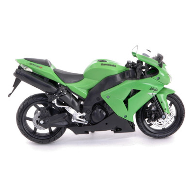 KAWASAKI ZX-10R 2006 GREEN 1:12 New Ray Moto -D- Neues Modell