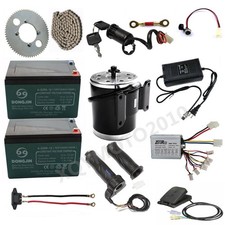 500W 24V DC Brush Motor Controller kit for Scooter ATV Go kart E-BIKE Bicycle