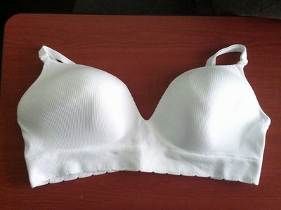 F&F weiß gepolsterter BH Softcup ohne Bügel Gr. 2XL ca. UK 16-18 USA 12-14