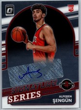 2021-22 Panini Donruss Optic #SS-ASG Alperen Sengun Signature Series Auto RC HOU