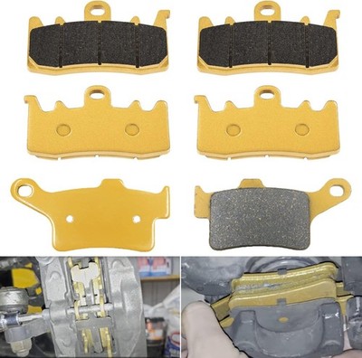 Ceramic Front & Rear Brake Pad Set Fit For Spyder RS RS-S RT RT-S ST F3 F3-