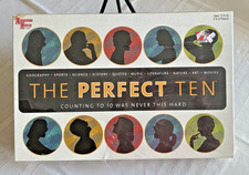 The Perfect Ten University Games Trivia Board Game 2 to 6 Players 12 NEW 2003