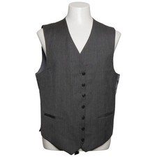 Anzugweste, Größe: XL, Grau, Herren #NQ5