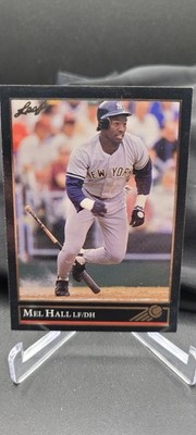 1992 Leaf - Mel Hall #88 Gold Edition