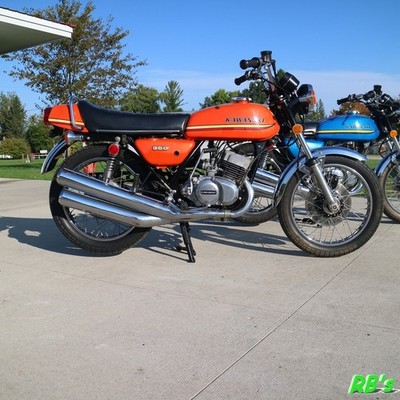 Kawasaki S2 350 Triple 1973 S2a Orange, Decal set - The BEST!