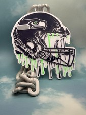Seattle Seahawks Helmet Drip Oversized Hype Chain Show Your Pride!