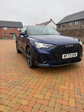 Navy Blue Audi Q3 1.5ltr Petrol  2023