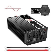 Xijia 1500W Pure Sine Wave Inverter 48V to 120V AC Converter for Home 65