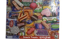 Springbok Snack Treats 1000 Piece Jigsaw Puzzle New USA Made Iconic Food Brands