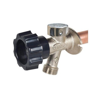 Prier Products 1/2 in. x 12 in. Brass Frost Free Anti-Siphon Sillcock Valve