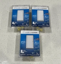 New Lutron Claro Smart Light Switch White DVRF-5NS-WH-R New Sealed (Lot Of 3)