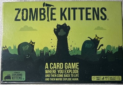 Zombie Kittens   Full Card Game   Brand New Sealed   Family Party Game
