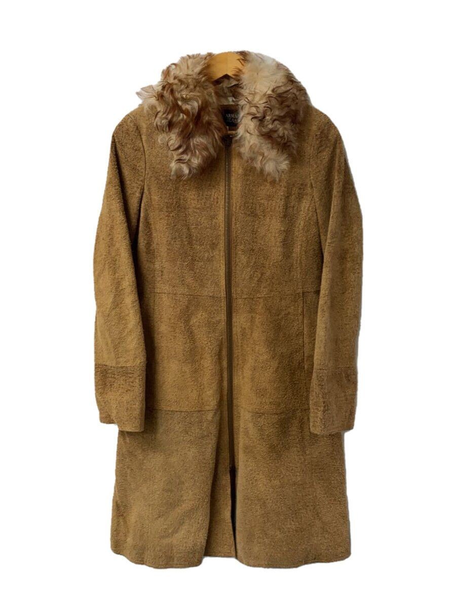 ALTRA ARMANI JEANS ALTRO CAPPOTTO 40 CAMOSCIO cammello