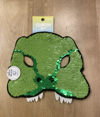 Lizard Sequin Flip Masks Lot of 5 NEW Children s Size Party Favors Osh Kosh