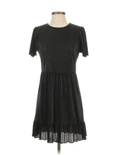 Collective Concepts Women Black Casual Dress S
