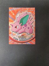 Nidorin M #32 1998 Topps Pokemon TV Animation Edition Blue Logo Pokemon Card VLP
