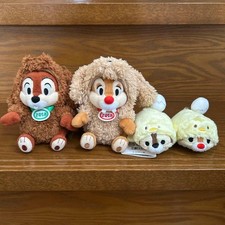 chip and dale plush set