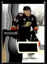 2023-24 Upper Deck Premier Rookie Jersey Tristan Luneau Anaheim Ducks #124