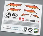 Revell RMXY9625 Pinewood Derby Dry Transfer Decals F
