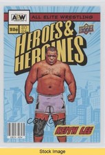 2024 Upper Deck AEW All Elite Wrestling Heroes and Heroines Keith Lee READ 0kb5