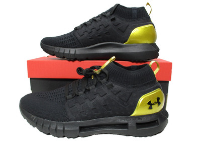 Under Armour Phantom 1 Mens Sz 10 Running Shoes Black Gold