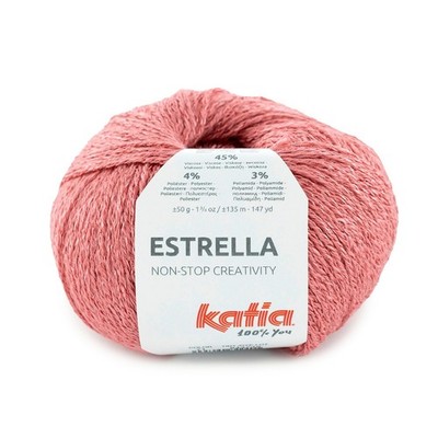 Katia ESTRELLA 50g 135m Effektgarn matt & glänzend Fantasiegarn Frühjahr-Sommer