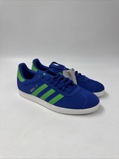 adidas gazelle silver green womens adidas Gazelle Indoor Shoes - Men's - Lucid Blue
