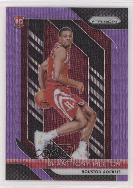 2018-19 Panini Prizm Purple Wave Prizm De'Anthony Melton #4 0ad