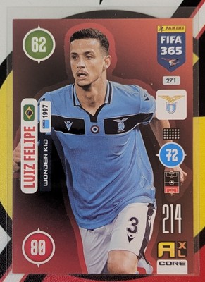 Panini FIFA 365 Adrenalin XL 2021 Nr. 271 Luiz Felipe Wonder Kid