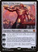 Magic the Gathering Karn, Living Legacy Dominaria United Mint Condition MTG