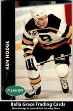 1991-92 Parkhurst Ken Hodge #2 Boston Bruins NHL Hockey