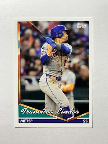 2024 Topps Archives #247 Francisco Lindor | Baseball Card