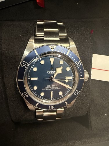 TUDOR Black Bay 58 Blue Dial Diver Wristwatch Stainless Steel with Box & Papers