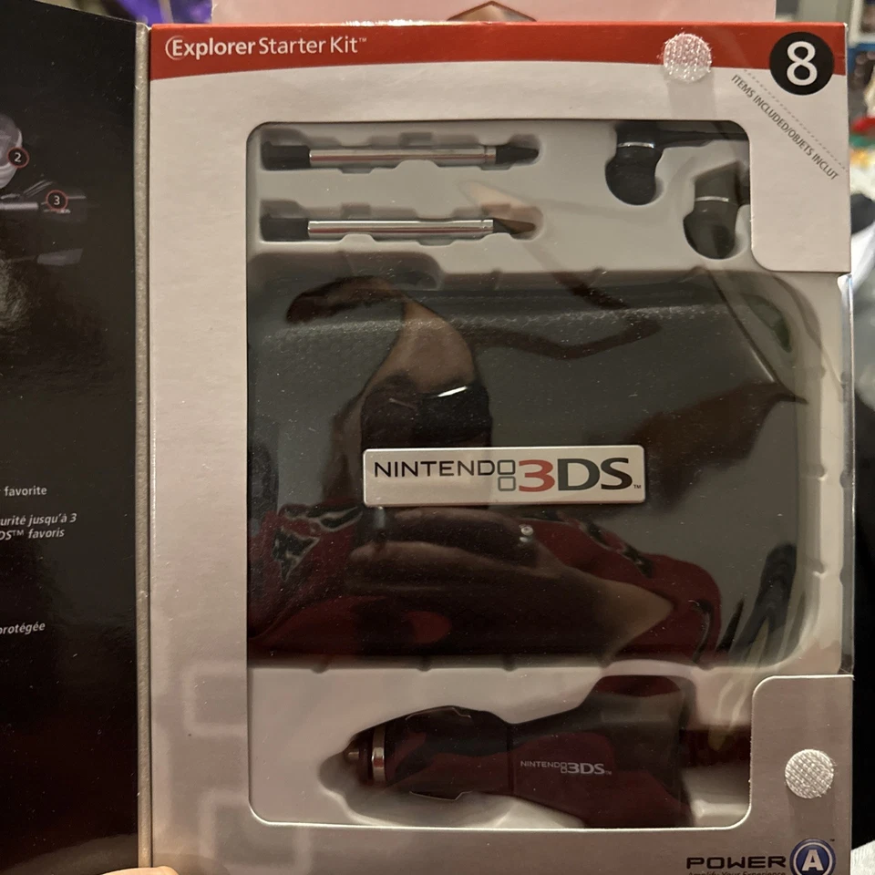 Brand New Nintendo 3ds Explorer Starter Kit Black Case - Image 3 of 4