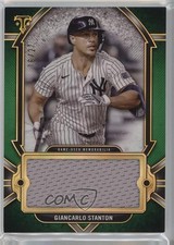 2024 Topps Triple Threads Single Jumbo Relics Emerald /27 Giancarlo Stanton 1mr0