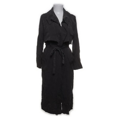 Minimarket, Trenchcoat, Damen, Größe: 36, Grau, Tencel, Einfarbig #i3w