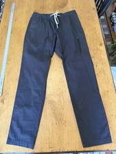 Vuori Ripstop Climber Pants Men's Medium Dark Gray Drawstring Stretch Preppy
