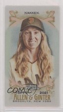 2021 Topps Allen & Ginter Chrome Mini Alyssa Nakken #285 0hx6