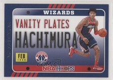 2020-21 Panini NBA Hoops Vanity Plates Rui Hachimura #24 0ad
