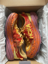 HOKA ONE ONE Speedgoat 6 Trail Running Trainers Orange UK 6.5 EU 40