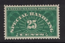 Scott QE4-MH 25c Spécial Handling Timbre 1925 Neuf Mint