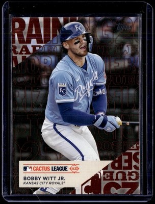 2025 Topps #TG-6 Bobby Witt Jr. Training Grounds