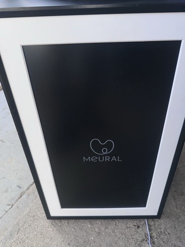 MEURAL Canvas 27" LEONORA Black Smart Art 29"X19" DIGITAL FRAME