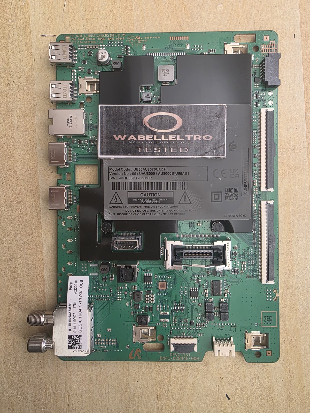 Samsung Scheda Main Board BN41-02844E BN94-17367B per UE55AU8070U UXZT