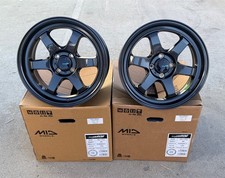 Rays Mid Racing R06 16x7 4x100 35 Civic Fit Integra Miata Mx5 Wheel Rim C. Black Rays Mid Racing R06 16x7 4x100 35 Civic Fit Integra Miata Mx5 Wheel Rim C. Black