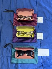VINTAGE GUCCI FRAMES - 3 PAIRS COMPLETE W/ CA...