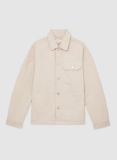 Reiss Stone Oe Eddie Bawełniana kurtka robocza UK M NOWA